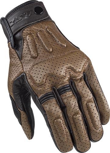 GUANTES LS2 RUST MAN GLOVES BROWN LEATHER