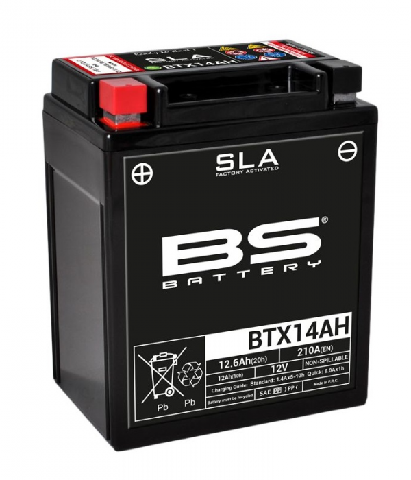Batería BS Battery BTX14AH SLA