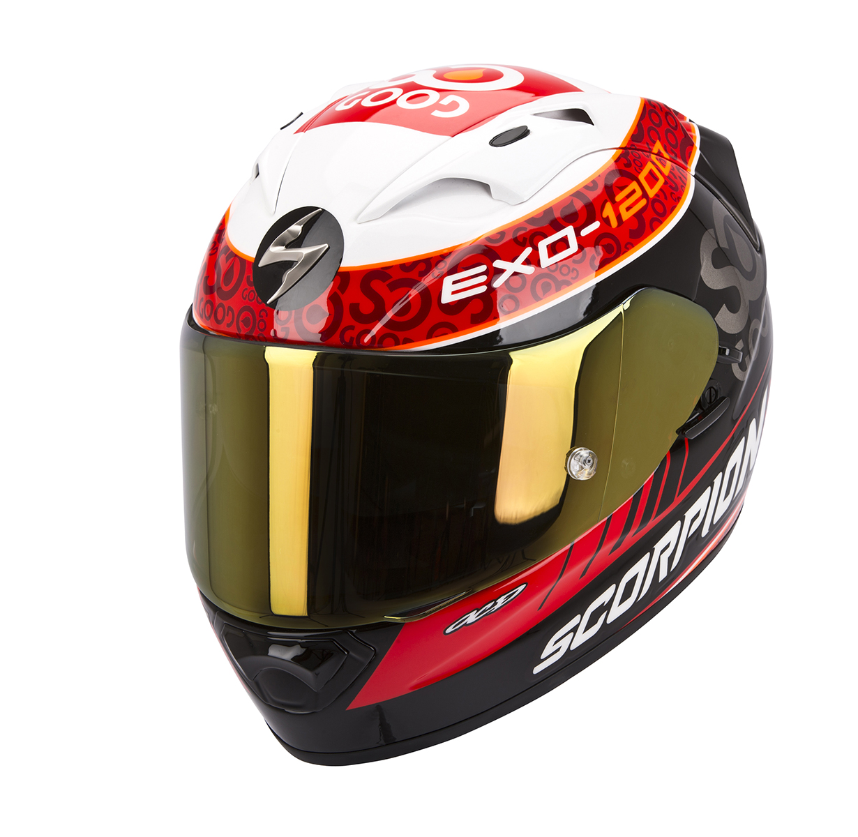 Scorpion air. Scorpion EXO 1200 Air. Шлем Скорпион EXO красно белый. Шлем для мотоцикла белый красный черный. Шлем Scorpion EXO белый с красным рисунком.