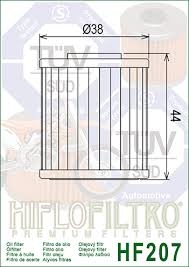 FILTRO ACEITE HIFOFILTRO HF207 CHAMPION COF107