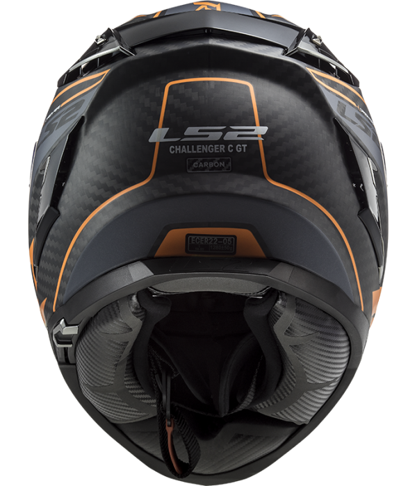 CASCO LS2 FF327 CHALLENGER CT2 GRID MATE - CARBONO