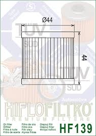 FILTRO ACEITE HIFlOFILTRO HF139 CHAMPION COF039