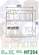 FILTRO ACEITE HIFOFILTRO HF204 MEIWA F268204